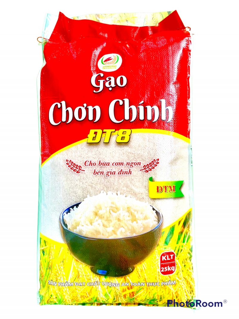 Gạo Chơn Chính ĐT 8 - 25kg