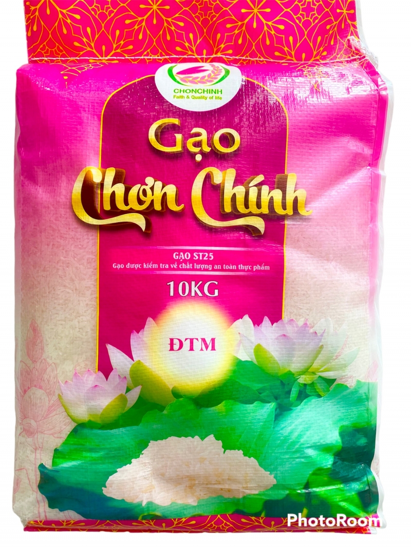 Gạo Chơn Chính ST 25 - 10kg